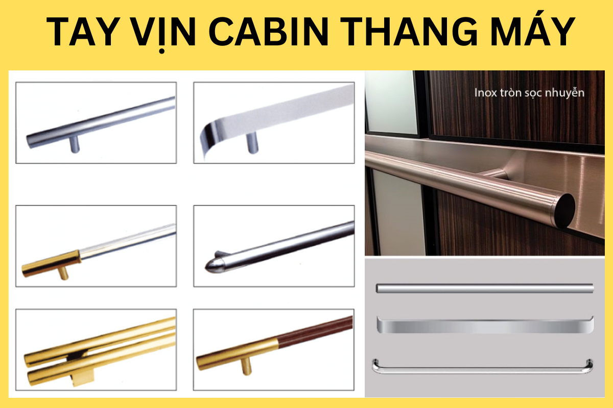 Tay Vịn Cabin Thang Máy