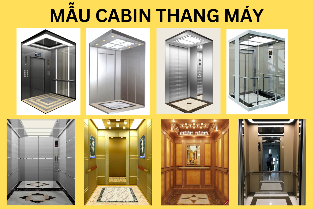Mẫu Cabin Thang Máy