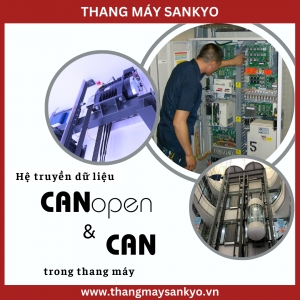 Ứng Dụng Hệ Truyền Dữ Liệu Can Và Canopen Trong Ngành Thang Máy