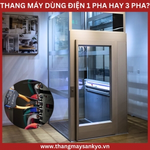 Thang Máy Nên Sử Dụng Dòng Điện 1 Pha Hay Điện 3 Pha