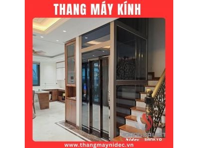 Hình Thang Máy Kính Gia Đình