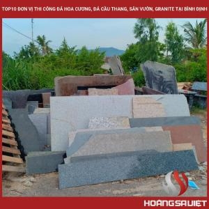 Top10 Đơn Vị Thi Công Đá Hoa Cương, Đá Cầu Thang, Sân Vườn, Granite Tại Bình Định