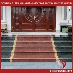 Top10 Đơn Vị Thi Công Đá Hoa Cương, Đá Cầu Thang, Sân Vườn, Granite Tại Vĩnh Phúc
