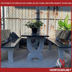 Top10 Đơn Vị Thi Công Đá Hoa Cương, Đá Cầu Thang, Sân Vườn, Granite Tại Bắc Kạn