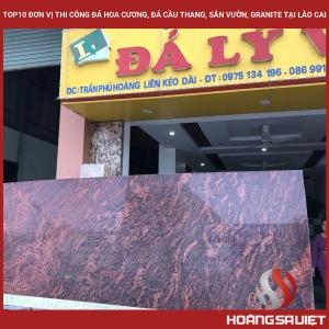 Top10 Đơn Vị Thi Công Đá Hoa Cương, Đá Cầu Thang, Sân Vườn, Granite Tại Lào Cai
