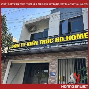 Top10 Cty Kiến Trúc, Thiết Kế & Thi Công Xây Dựng, Xây Nhà Tại Thái Nguyên