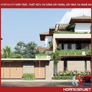 Top10 Cty Kiến Trúc, Thiết Kế & Thi Công Xây Dựng, Xây Nhà Tại Nghệ An