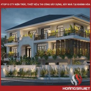 Top10 Cty Kiến Trúc, Thiết Kế & Thi Công Xây Dựng, Xây Nhà Tại Khánh Hòa
