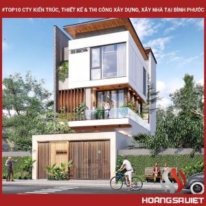 Top10 Cty Kiến Trúc, Thiết Kế & Thi Công Xây Dựng, Xây Nhà Tại Bình Phước