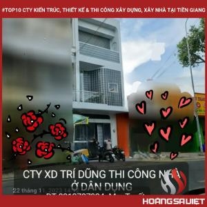 Top10 Cty Kiến Trúc, Thiết Kế & Thi Công Xây Dựng, Xây Nhà Tại Tiền Giang
