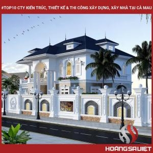 Top10 Cty Kiến Trúc, Thiết Kế & Thi Công Xây Dựng, Xây Nhà Tại Cà Mau