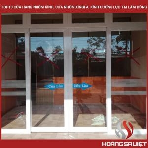 #top10 Cửa Hàng, Tiệm Bán Nhôm Kính Xingfa Tại Lâm Đồng