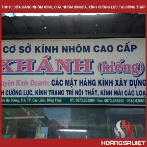 #top10 Cửa Hàng, Tiệm Bán Nhôm Kính Xingfa Tại Đồng Tháp