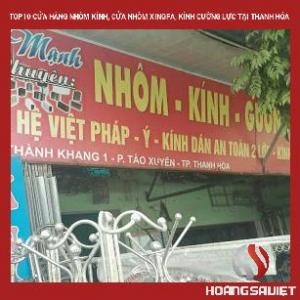 Top 10 Cửa Hàng, Tiệm Bán Nhôm Kính Tại Thanh Hóa