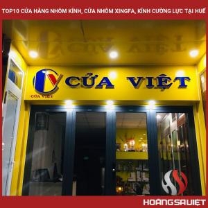 Top 10 Cửa Hàng, Tiệm Bán Nhôm Kính Tại Huế
