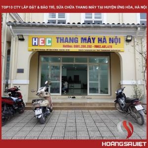 Top10 Cty Lắp Đặt & Bảo Trì, Sửa Chữa Thang Máy Tại Huyện Ứng Hòa, Hà Nội