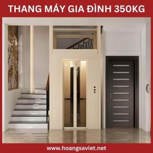 Thang Máy Kính Gia Đình Cửa Mở Tay