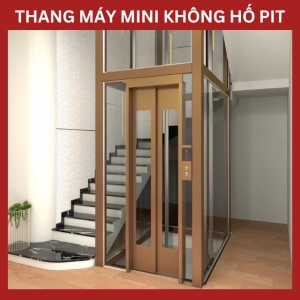 thang máy mini không cần hố pit