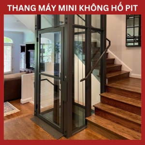 thang máy mini không cần hố pit