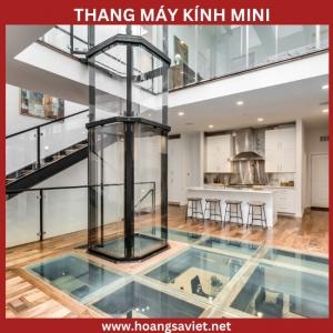 Thang Máy Lồng Kính Mini 200Kg