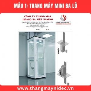 Thang Máy Mini Không Hố Pit